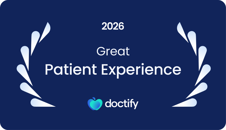 Doctify Great Patient Experience Award 2026 — Dr Simone Rofena